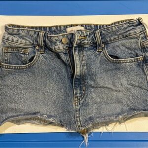 PacSun Light Blue Jean Skirt